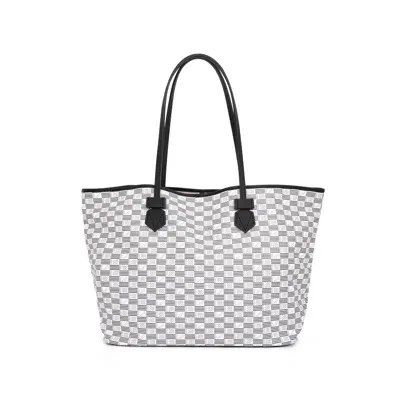 Moreau Saint Tropez Tote Bag Lr In Black