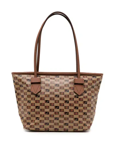 Moreau Small Saint Tropez Tote Bag In Nude