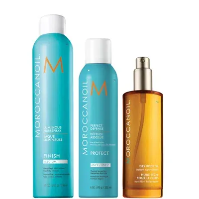 Moroccanoil Date Night Ready Bundle In White