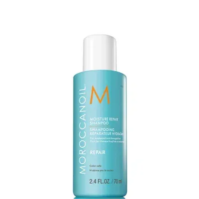 Moroccanoil Moisture Repair Shampoo 70ml In Blue