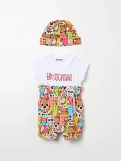 Moschino Baby Romper  Kids Color White