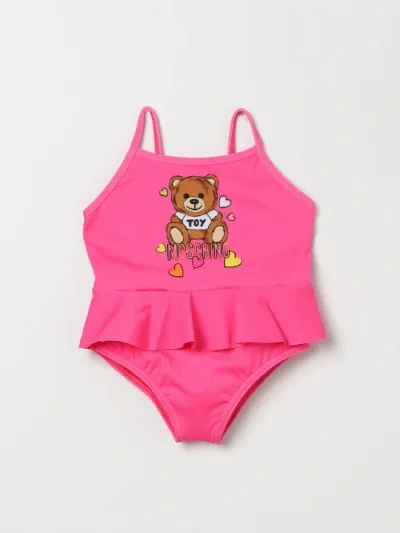 Moschino Baby Swimsuit  Kids In Pink