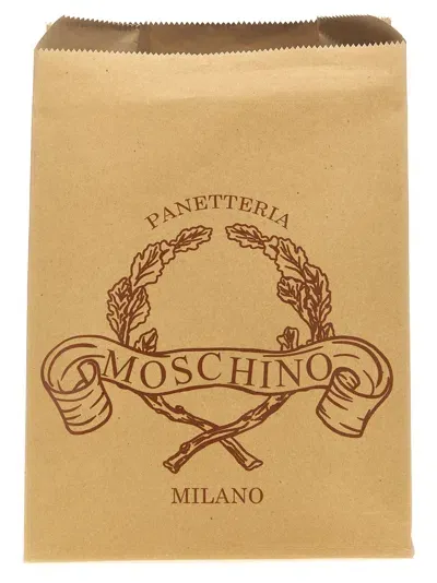 Moschino 'bakery Paper Bag' Clutch Bag