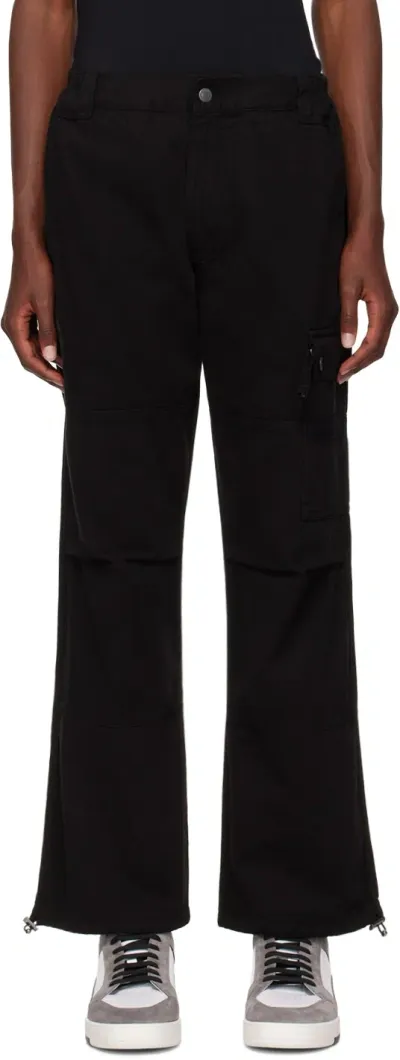 Moschino Cargohose Mit Tapered-bein In Black