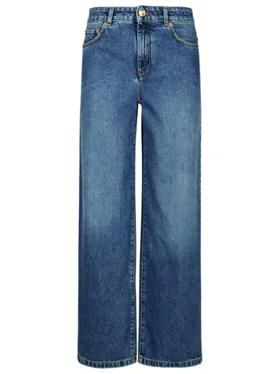 Moschino Blue Cotton Jeans