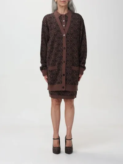 Moschino Couture Cardigan  Woman Color Brown