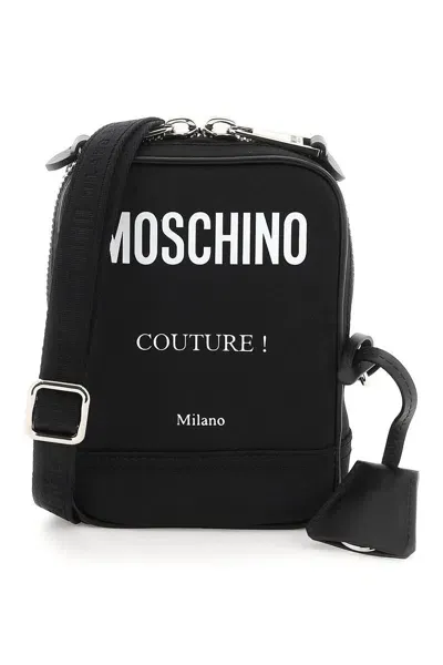 Moschino Couture Nylon Crossbody Bag