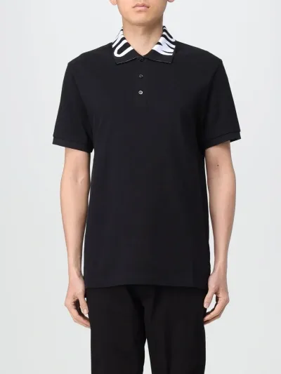 Moschino Couture Polo Shirt  Men Color Black