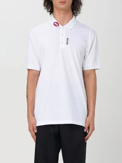 Moschino Couture Polo  Herren Farbe Weiss