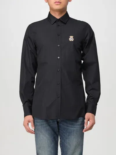 Moschino Couture Shirt  Men Color Black In 黑色