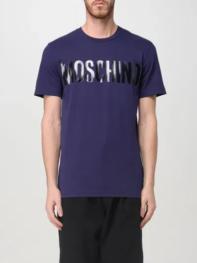 Moschino Couture T-shirt  Men Color Blue In Blau