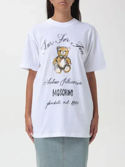 Moschino Couture T-shirt  Woman Color White In Weiss