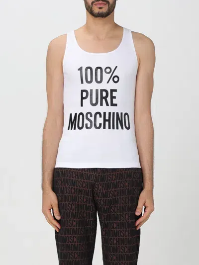 Moschino Couture Tank Top  Men Color White In Weiss