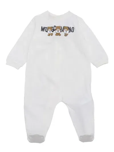 Moschino Kid Onesie In Light Blue