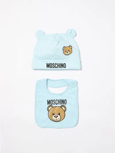 Moschino Babies' Pack  Kids Color Sky Blue In Hellblau