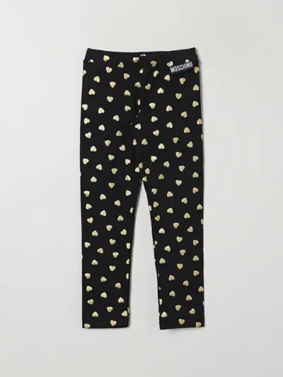 Moschino Pants  Kids Color Black In Schwarz