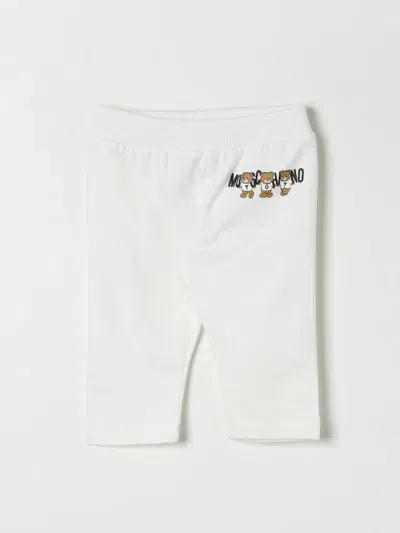 Moschino Babies' Pants  Kids Color Yellow Cream