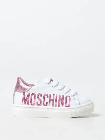 Moschino Shoes  Kids Color White In Weiss