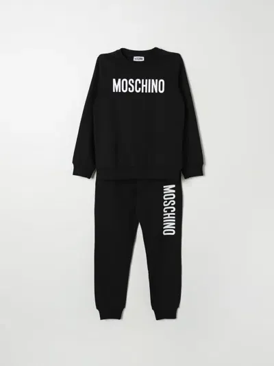 Moschino Suit  Kids Color Black In Schwarz