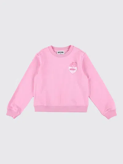 Moschino Sweater  Kids Color Fuchsia