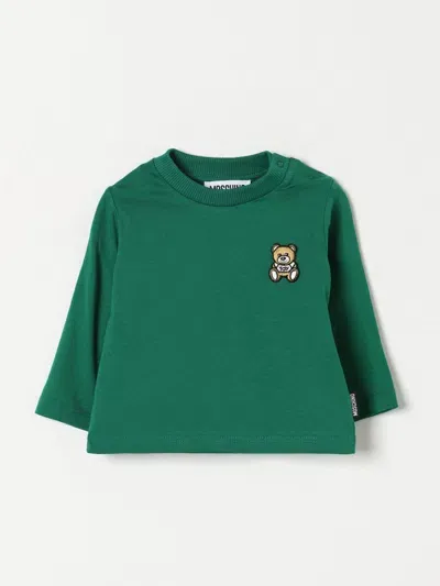 Moschino Babies' Sweater  Kids Color Green In Grün