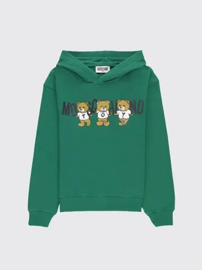 Moschino Sweater  Kids Color Green In Grün