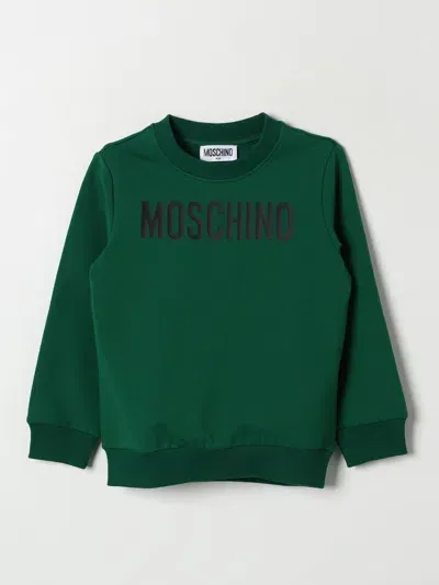 Moschino Sweater  Kids Color Green In Grün