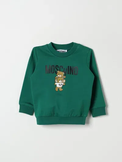 Moschino Babies' Sweater  Kids Color Moss Green In Moosgrün