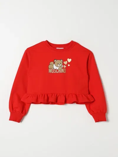 Moschino Sweater  Kids Color Red