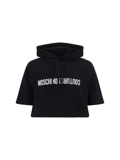 Moschino Sweatshirt In Black