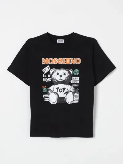 Moschino T-shirt  Kids Color Black In Schwarz