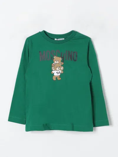 Moschino T-shirt  Kids Color Green In Grün