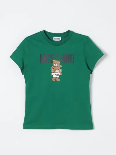 Moschino T-shirt  Kids Color Green In Grün