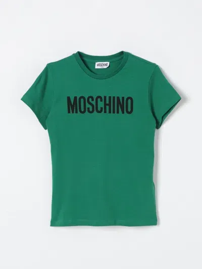 Moschino T-shirt  Kids Color Green In Grün