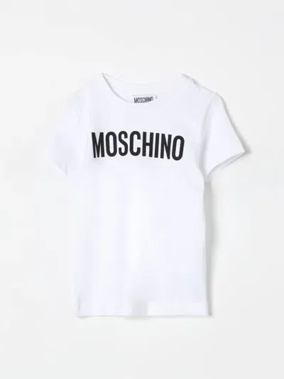 Moschino T-shirt  Kids Color White In Weiss