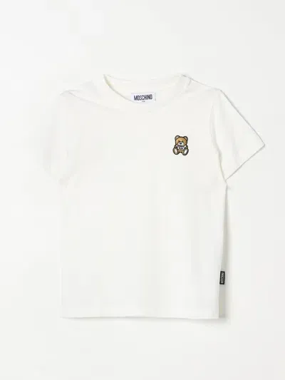 Moschino T-shirt  Kids Color White In Weiss