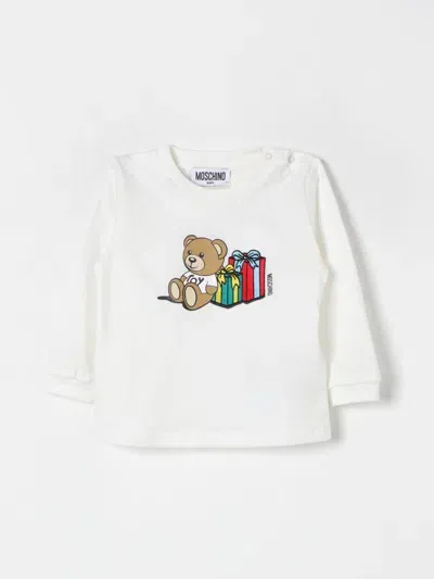 Moschino Babies' T-shirt  Kids Color White In Weiss