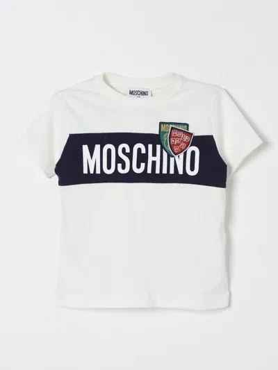 Moschino T-shirt  Kids Color White In Weiss