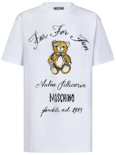 Moschino T-shirt In White