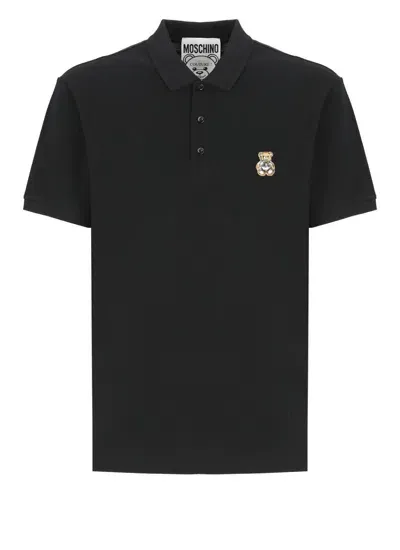 Moschino T-shirts And Polos Black