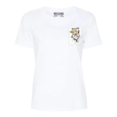 Moschino T-shirts In White