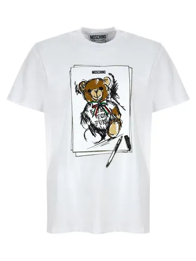 Moschino Teddy T-shirt White