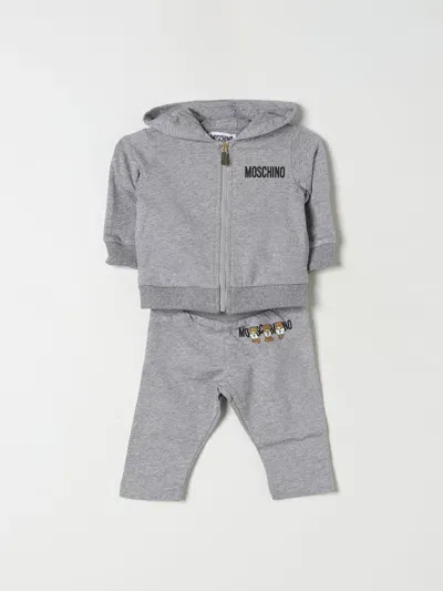 Moschino Babies' Tracksuits  Kids Color Grey In Grau