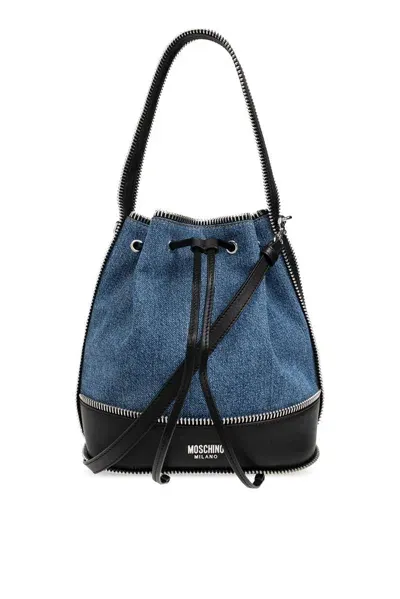 Moschino Zip In Blue