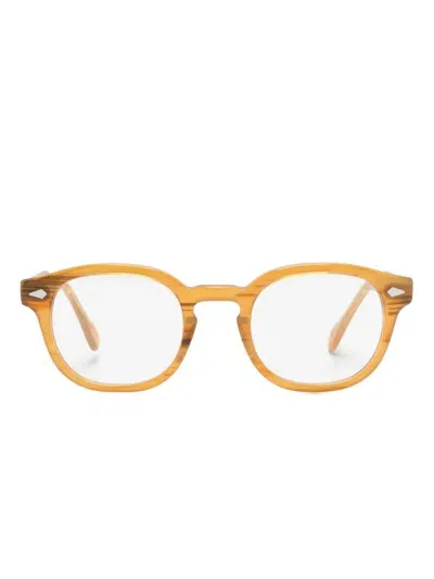 Moscot Lemtosh Blonde Glasses In Yellow