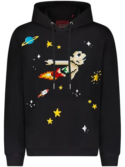 Mostly Heard Rarely Seen 8-bit Astro In Outerspace Hoodie In 黑色