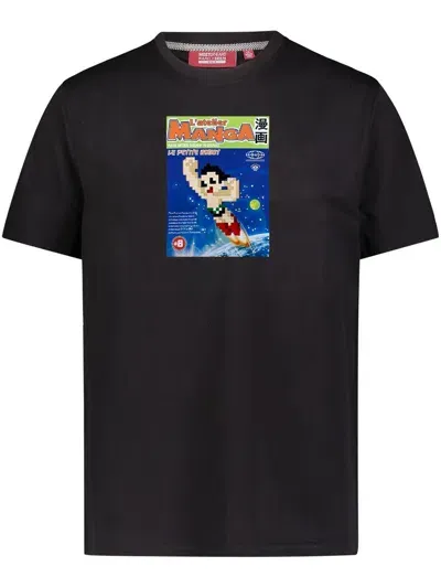 Mostly Heard Rarely Seen 8-bit Astro Manga T-shirt In 黑色