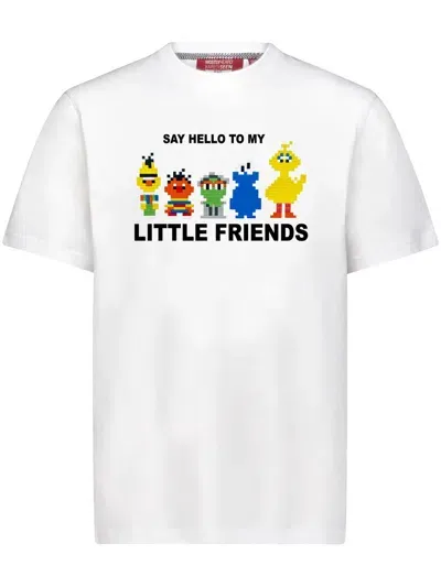 Mostly Heard Rarely Seen 8-bit Little Friends T-shirt In 白色