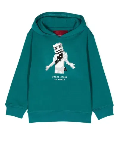 Mostly Heard Rarely Seen 8-bit Kids' Mini Party Starter Hoodie In Grün