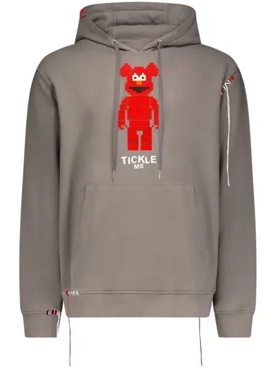 Mostly Heard Rarely Seen 8-bit Tickle Me Hoodie In 灰色